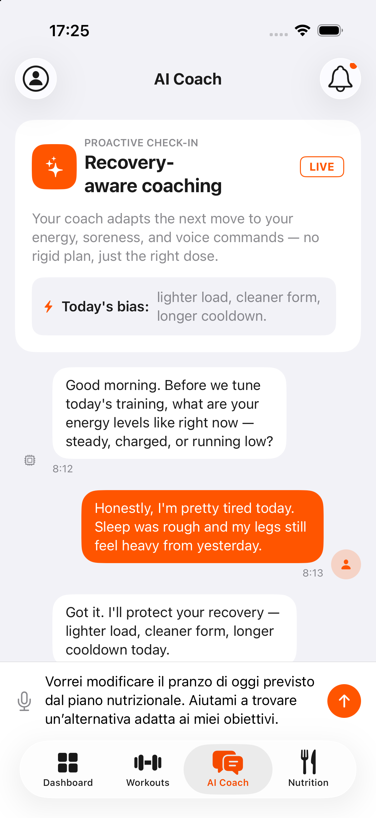 ForgeV AI Coach