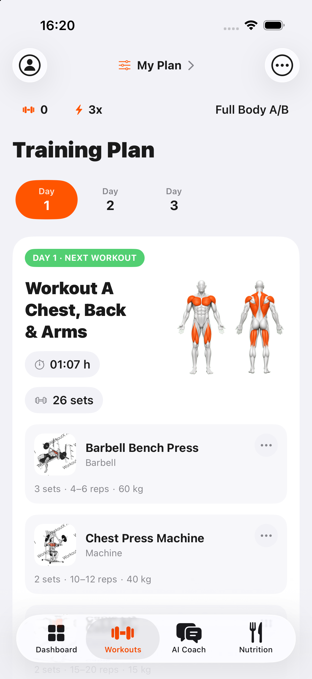 ForgeV Training Plan