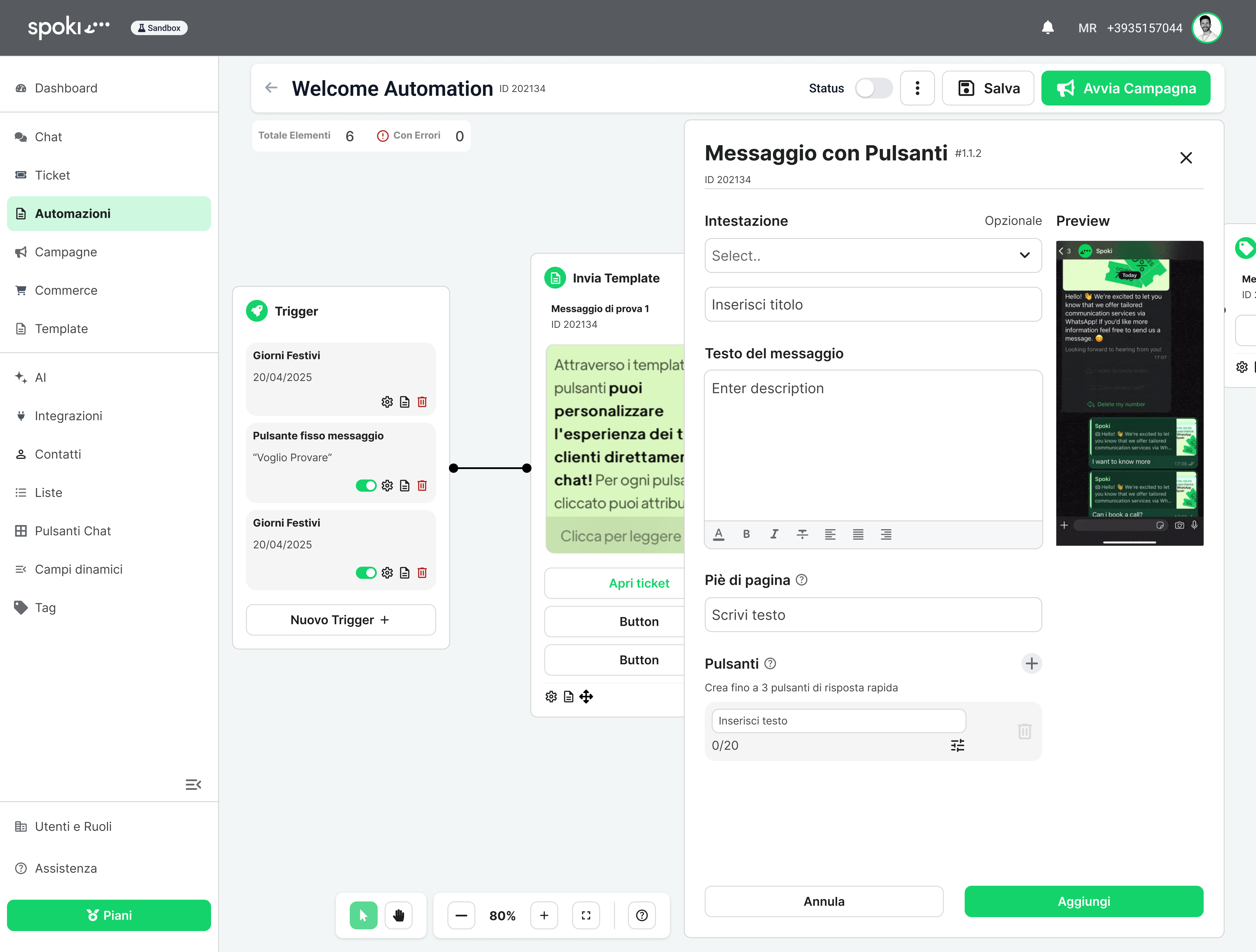 Spoki, piattaforma WhatsApp marketing